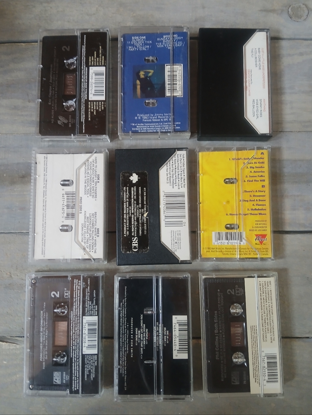 Cassette Tape Lot (9) Rock Pop Classic Rock 80s 90s - Picture 3 of 6
